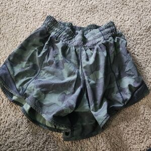 lululemon athletica Dark Camo Athletic Shorts